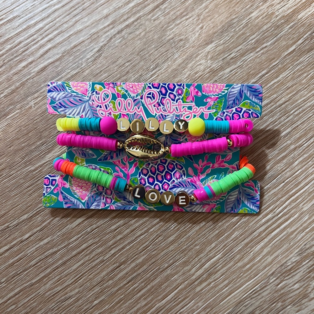 Lilly Pulitzer Bracelet Set